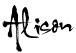 Alison Signature