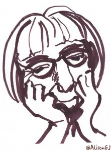 Drawing of Jane Jacobs