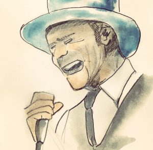 Drawing of Gord Downie