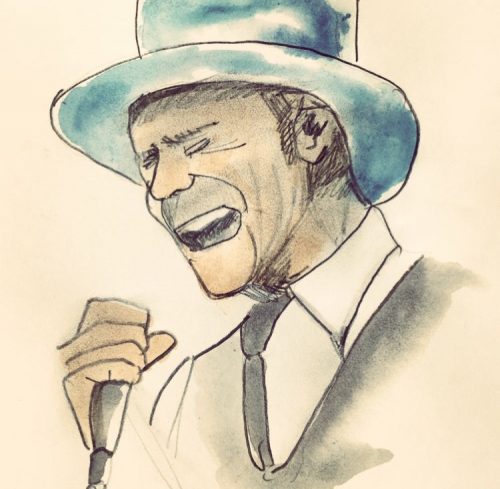 Drawing of Gord Downie
