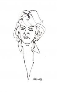 Portrait Sketch by Alison Garwood-Jones