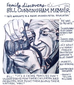 Bill Cunningham memoir discovered