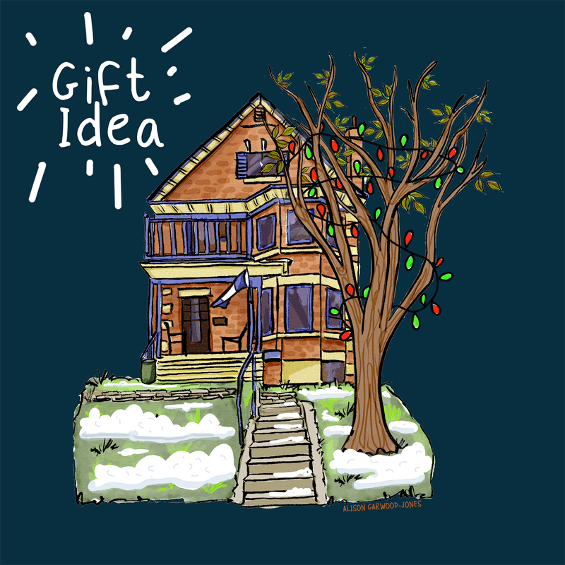 Gift Idea: I can draw your home.