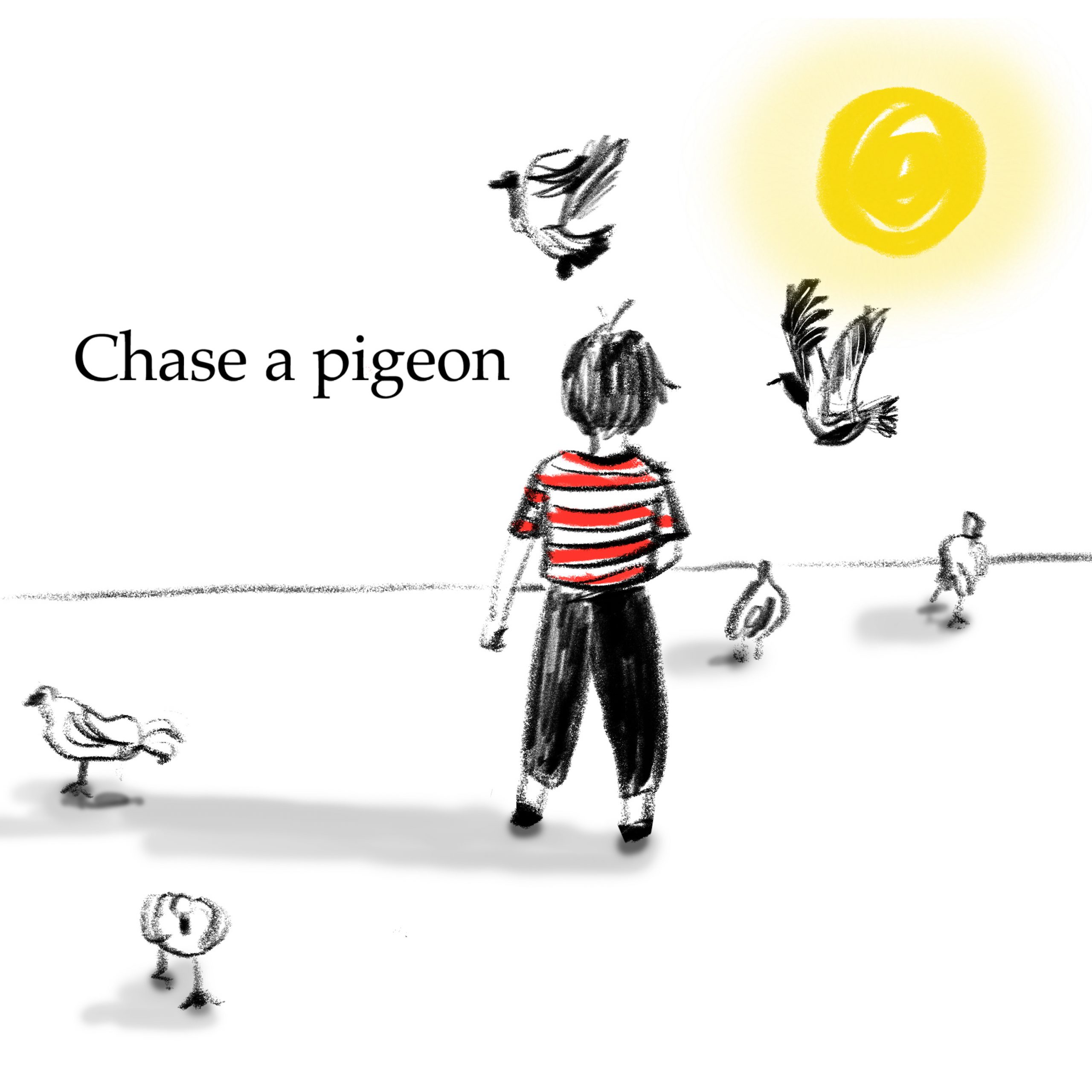Pigeons & Elevator Buttons, a children's book by Alison Garwood-Jones