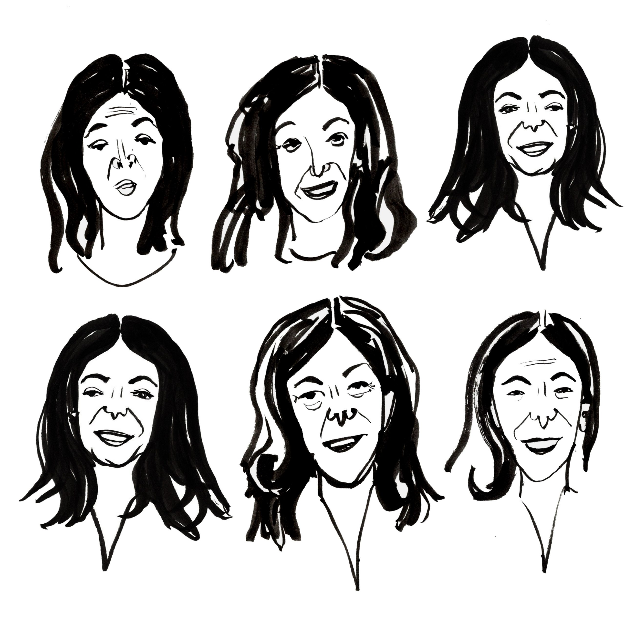 Sheryl Portrait Heads