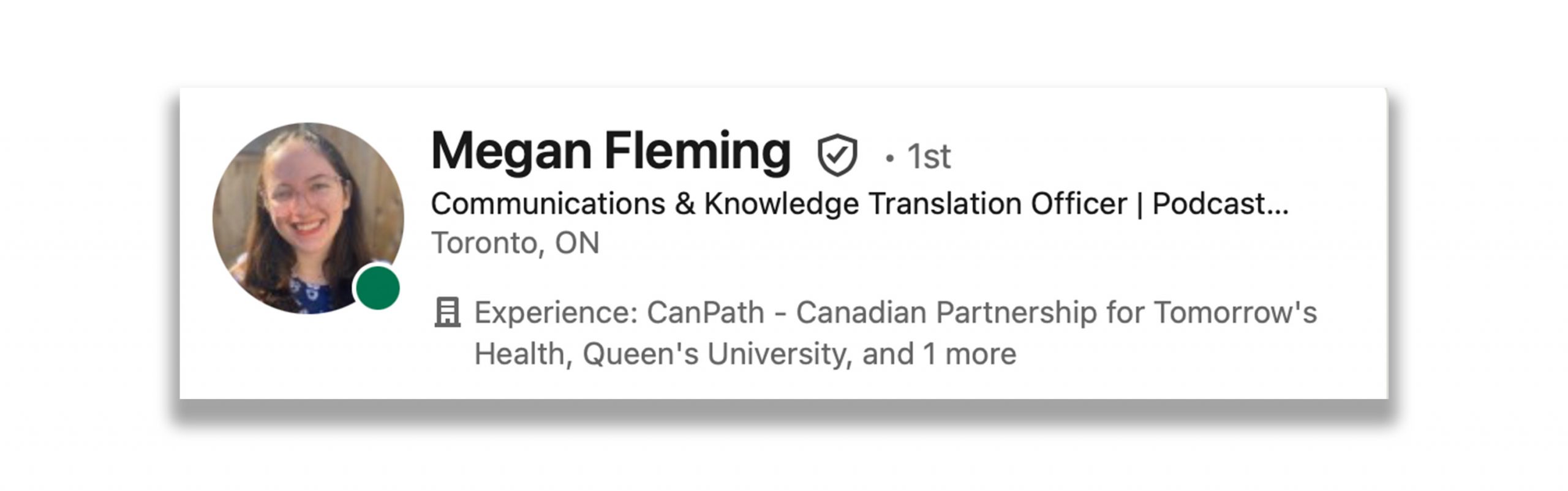 Learner Profile: Megan Fleming
