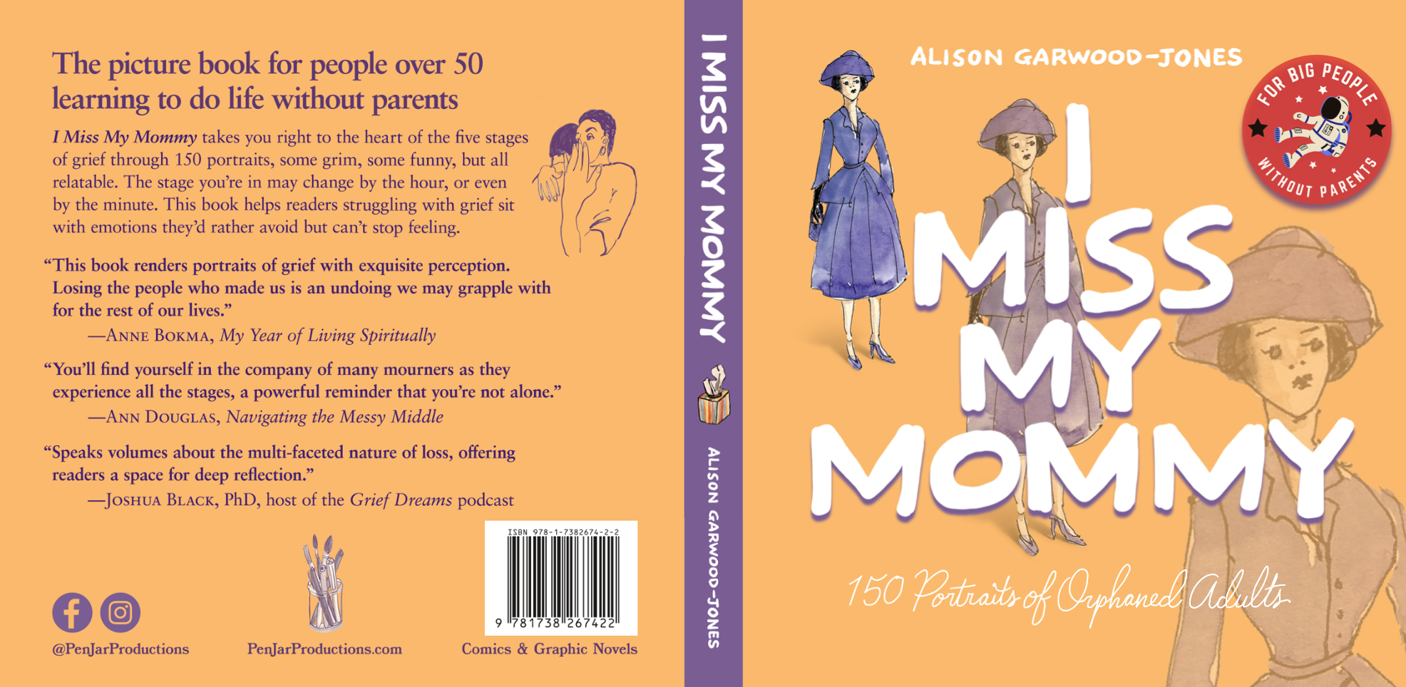 Cover Blurbs for the book, I Miss My Mommy by Alison Garwood-Jones