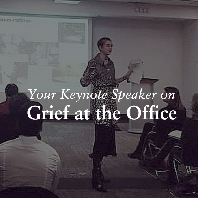 Book Alison Garwood-Jones as your speaker on Grief at The Office