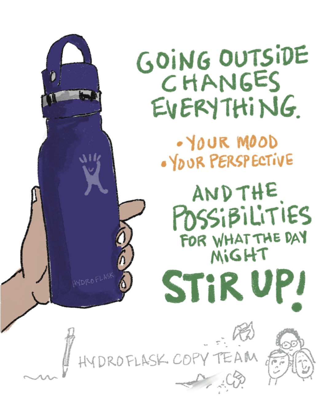 Hydro Flask: when copywriting inspires.