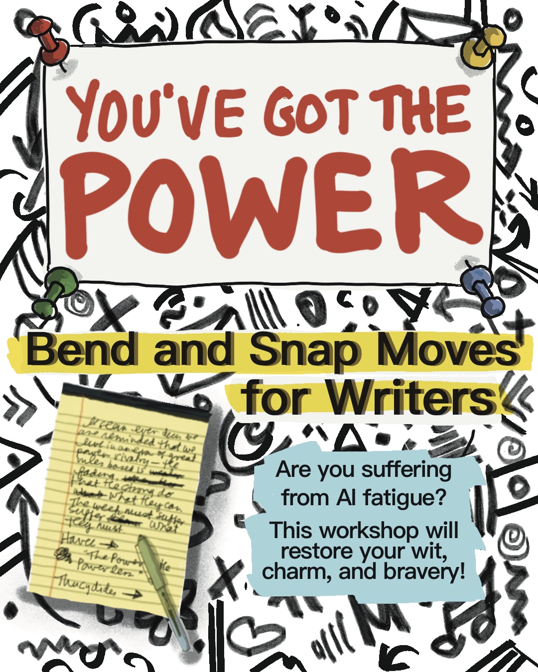 You've Got the Power - Writing Workshop by Alison Garwood-Jones