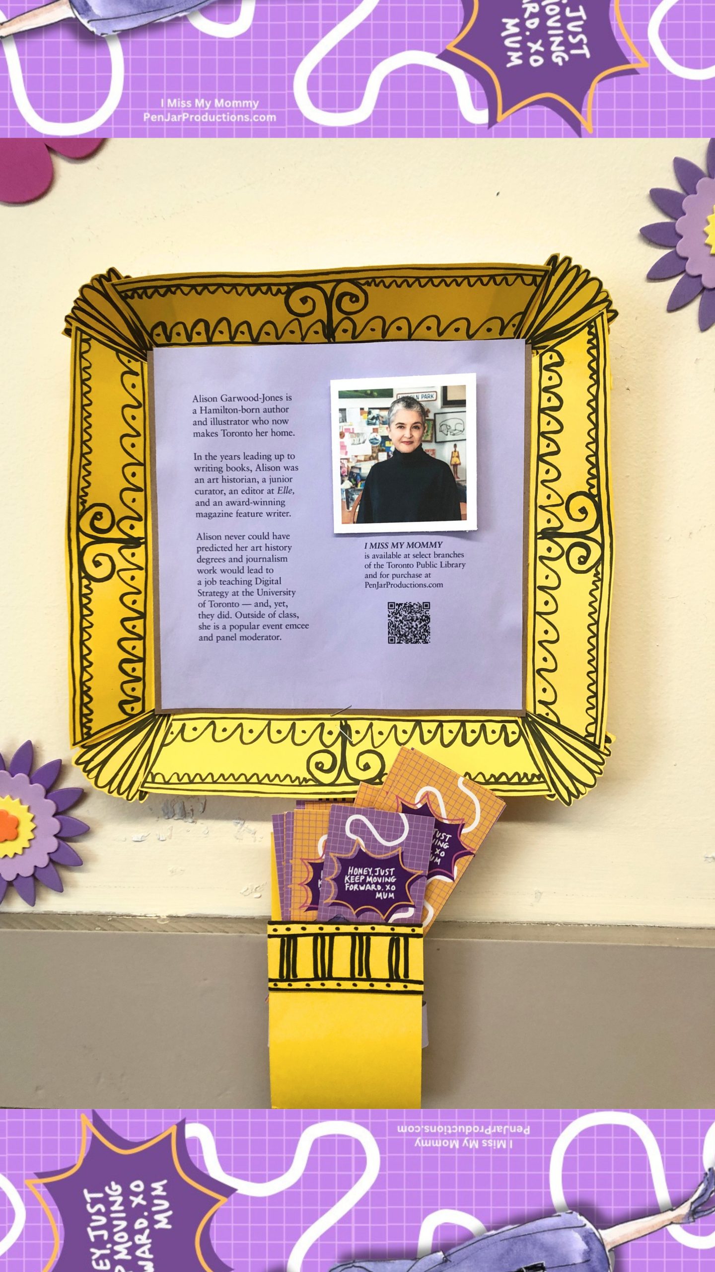 I Miss My Mommy: Portraits of Orphaned Adults Exhibit at Deer Park Branch of Toronto Public Library by Alison Garwood-Jones