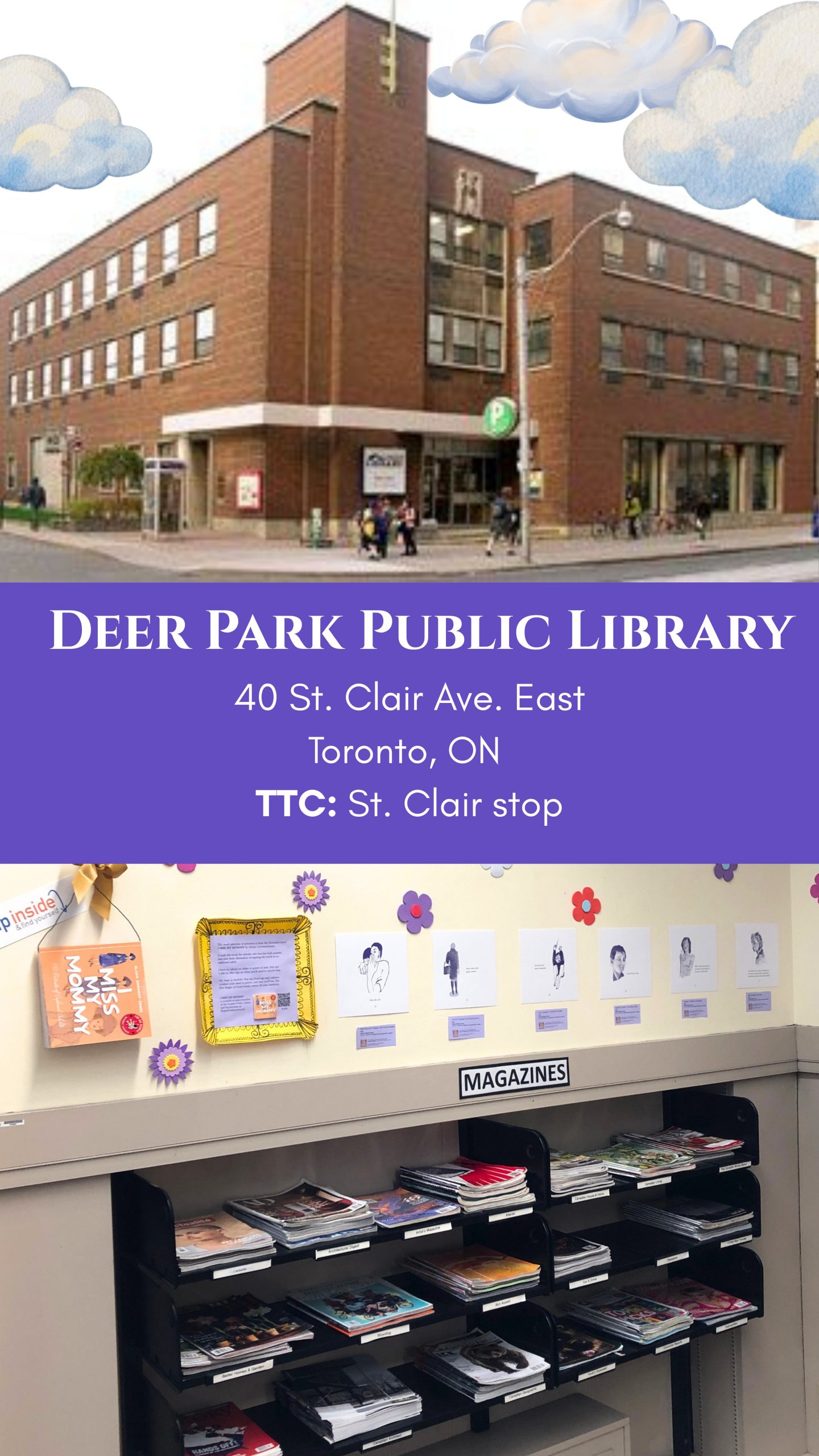 I Miss My Mommy: Portraits of Orphaned Adults Exhibit at Deer Park Branch of Toronto Public Library by Alison Garwood-Jones