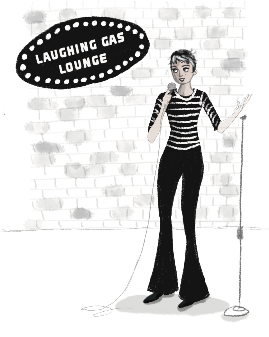 Laughing Gas Lounge Series by Alison Garwood-Jones